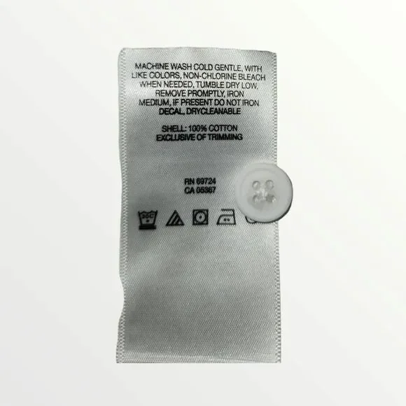 Columbia Button Up Shirt Mens Size M Short Sleeve Beige Red Gray Stripe - Picture 8 of 8